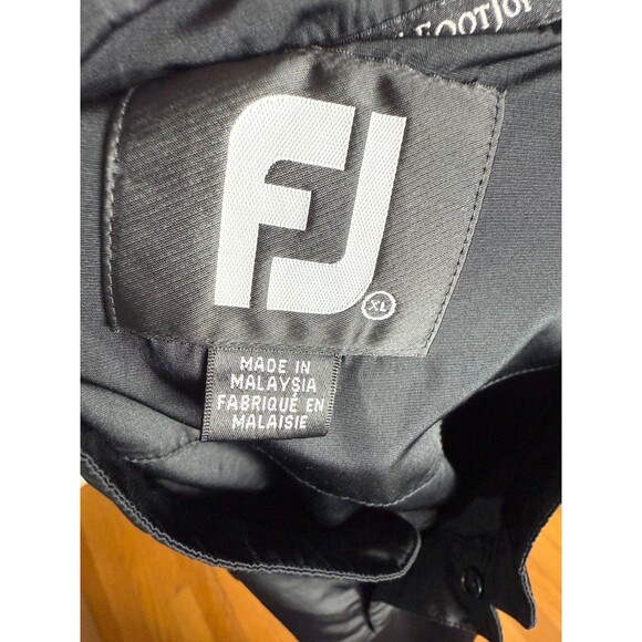 Footjoy Golf Vest 1/4 Snap Pullover Windbreaker Vest Palmetto Dunes Hilton Head - Picture 8 of 9